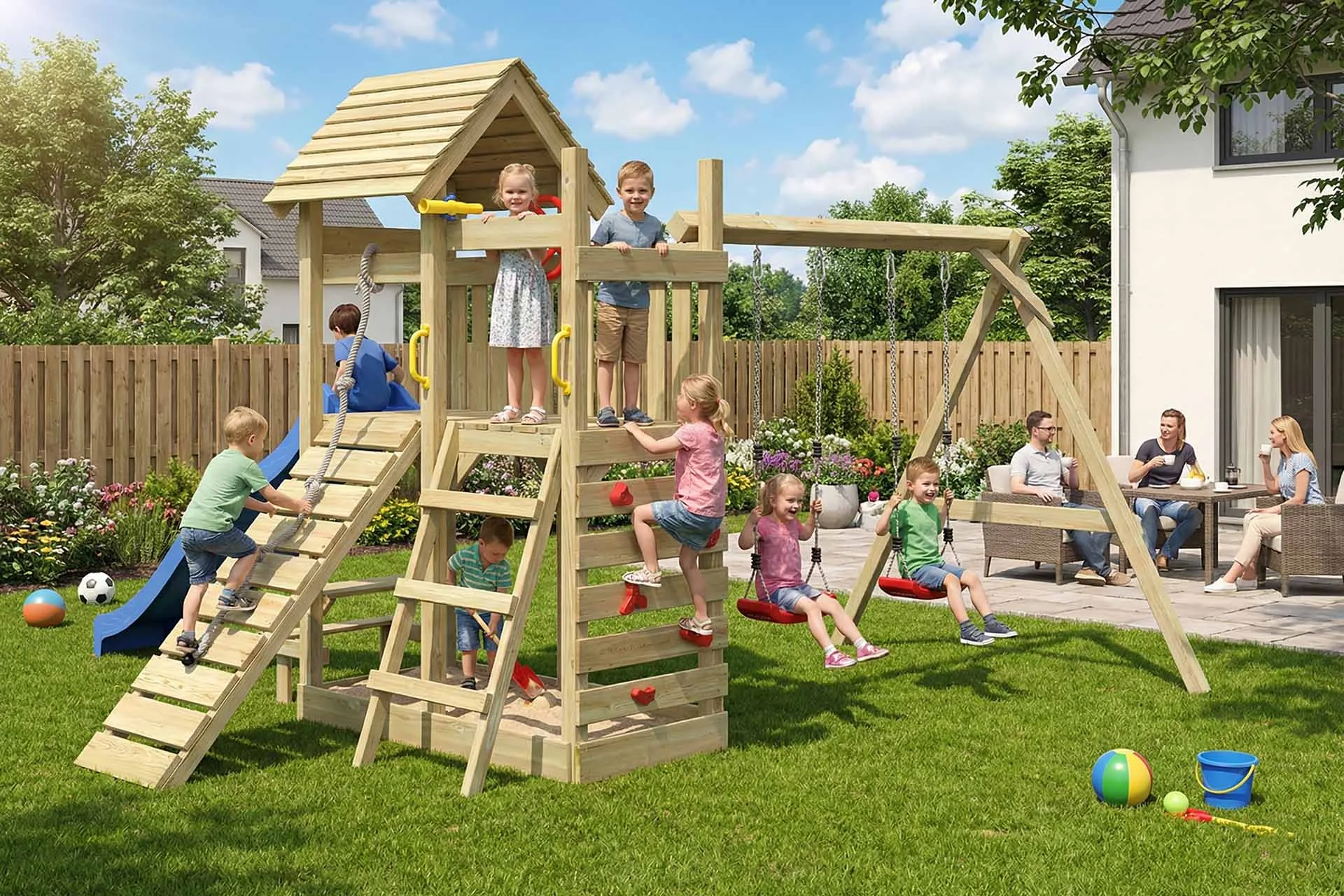 Kinderspielturm Venturoo Play Plus KDI