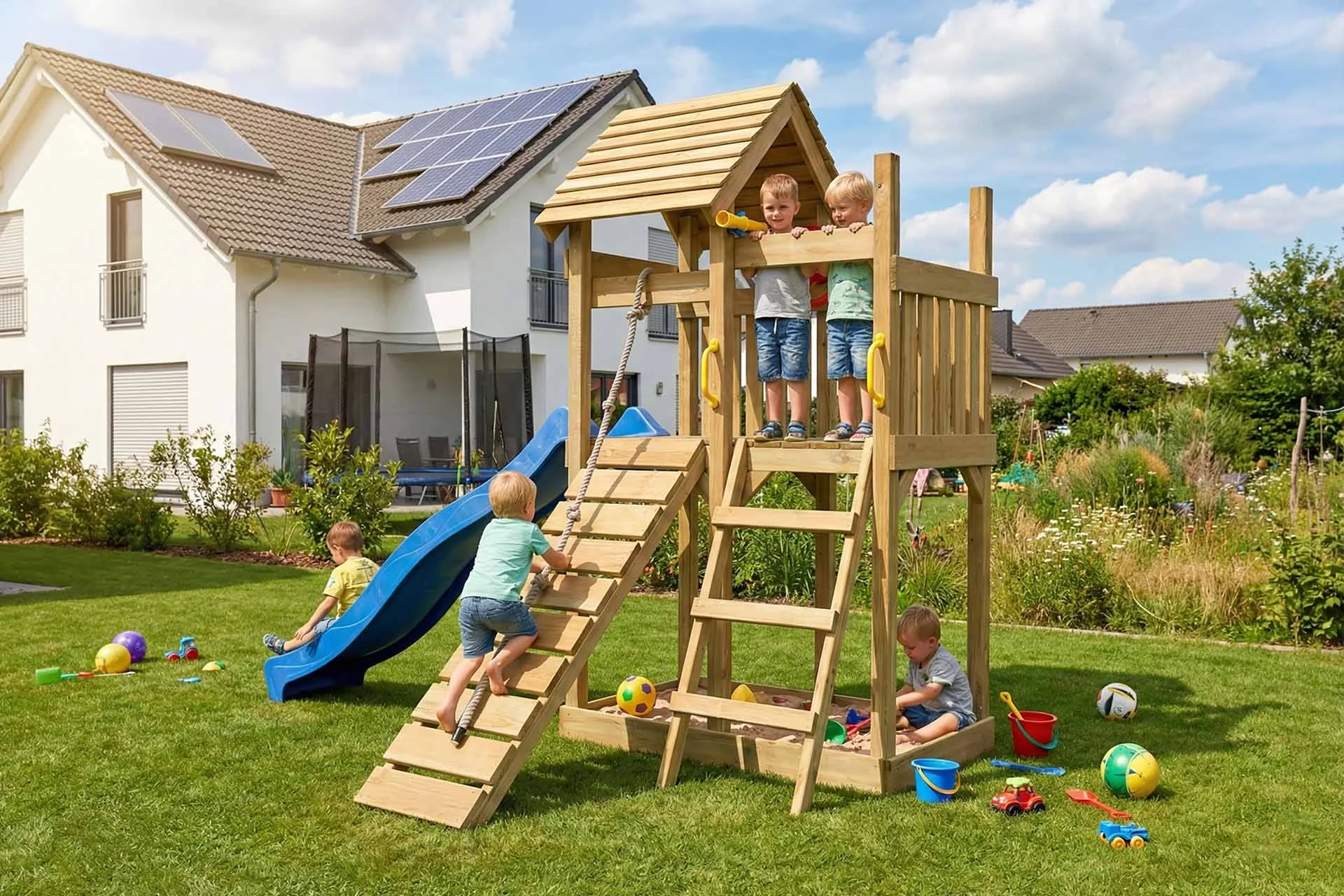 Kinderspielturm Venturoo KDI