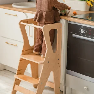 Küchenhelfer / Lernturm aus Holz