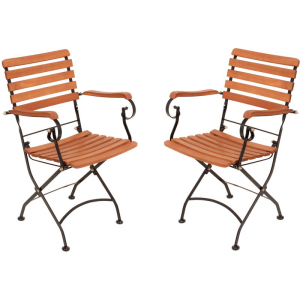 Klapparmstuhl Wien 2er Set