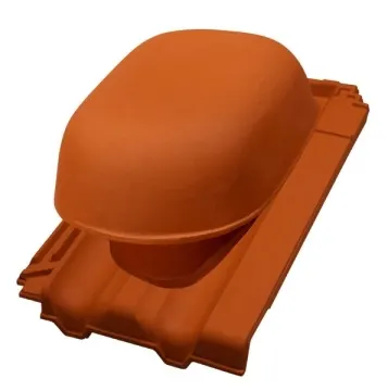 Koramic Mondo 11 Dunstrohrsystem Ton 125 mm naturrot/Antik