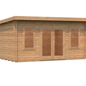 Pultdach-Gartenhaus Lisa 2 / 14,2m²
