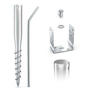 6er-Set U-Schraubfundament 91 mm MAXERIO® 6er-Set U-Schraubfundament 91 mm MAXERIO®