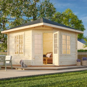 5-Eck-Gartenpavillon Melanie 2 ISO / 9,9m²