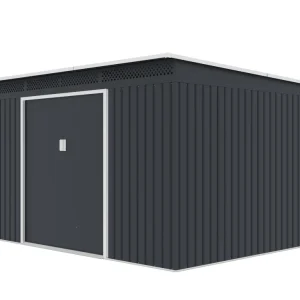 Metall-Gartenhaus Hannover mit Pultdach