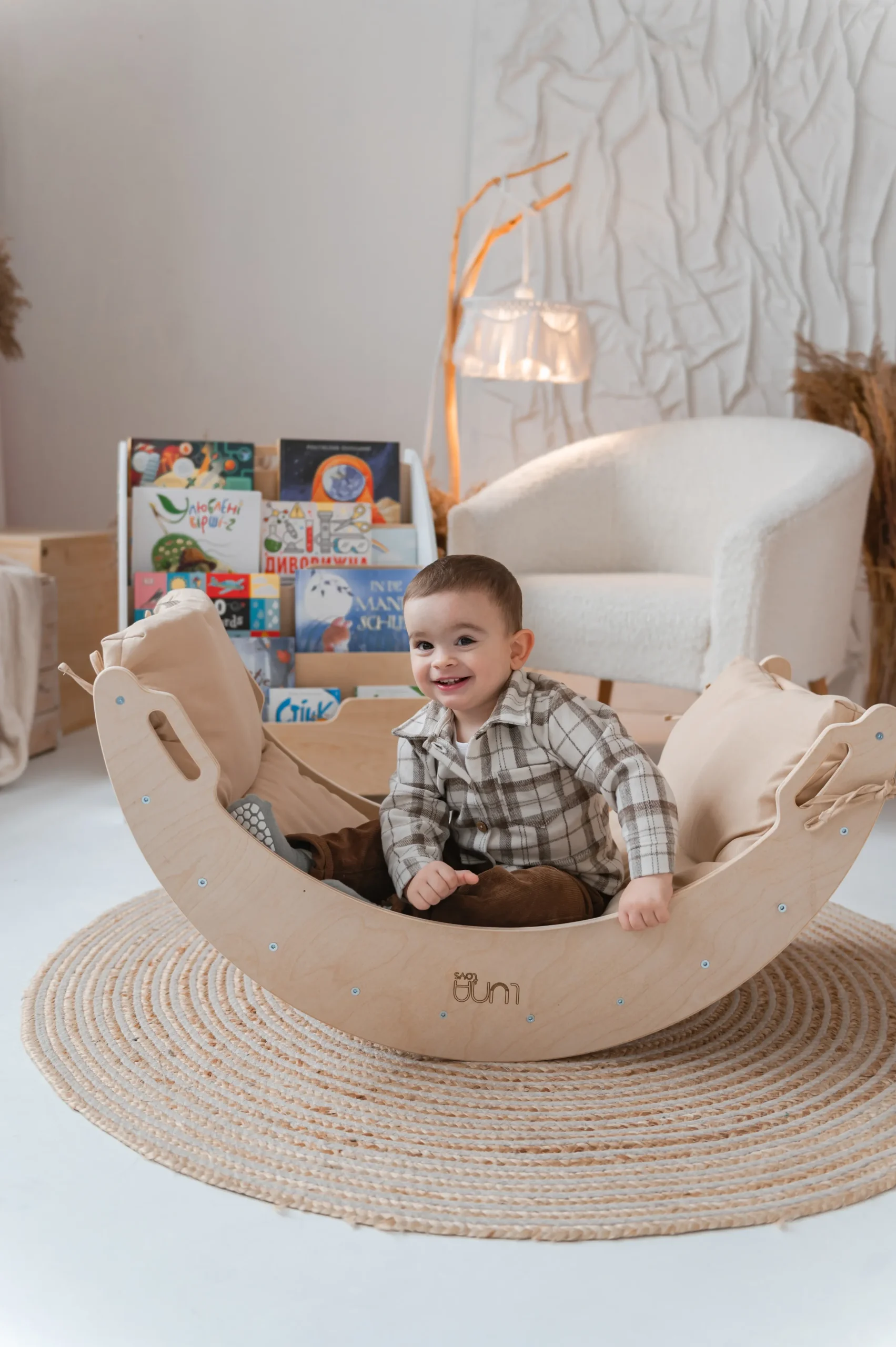 Indoor Kinder Kletterbogen + Sicherheitsmatte