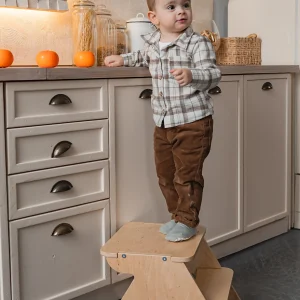 Kinder Tritthocker aus Holz