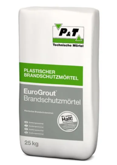 P&T EuroGrout 0-1 mm Brandschutzmörtel 25 kg