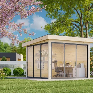 Pavillon Lenna 8,3 m² SET SLIDE 401 / 701 Connect