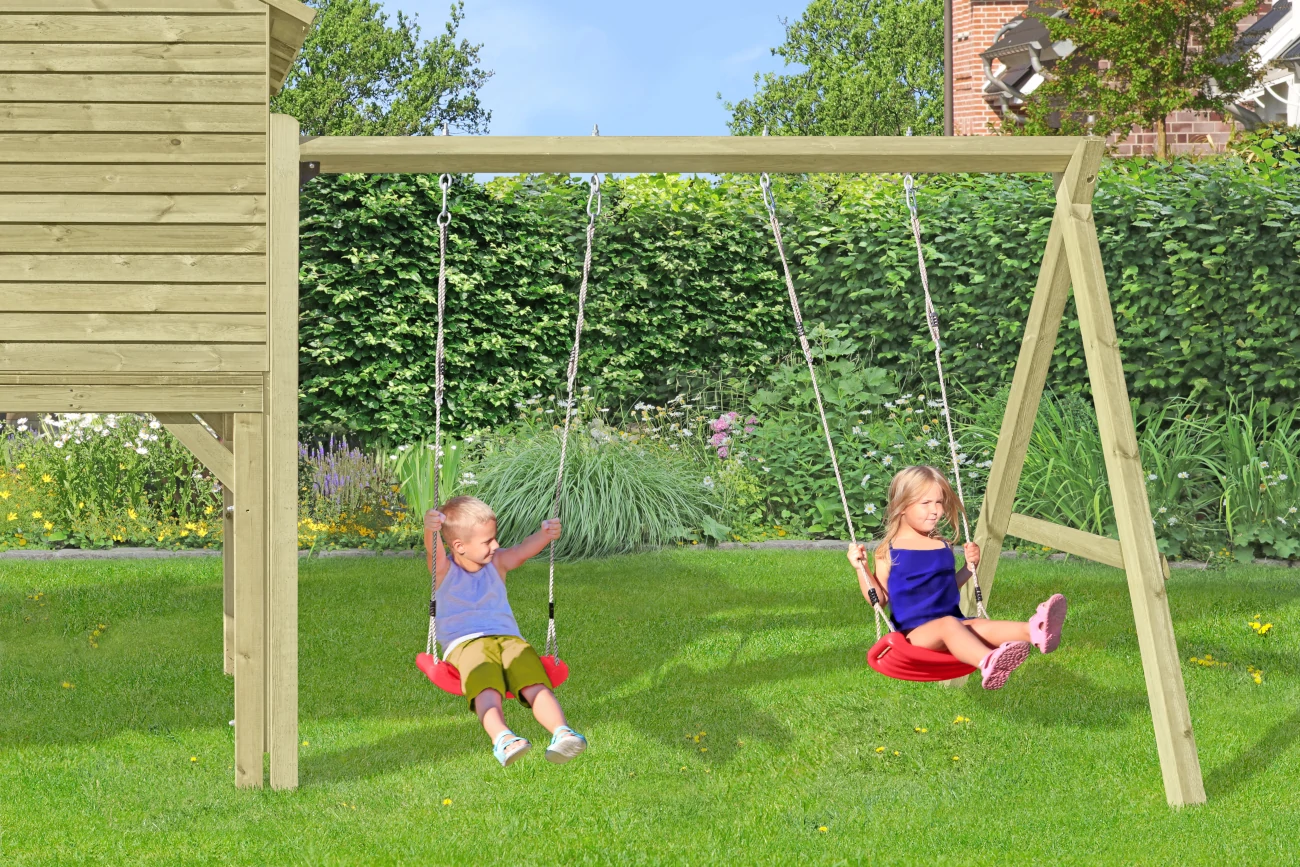 Premium Anbauschaukel 1.2 für Kinderspielhäuser