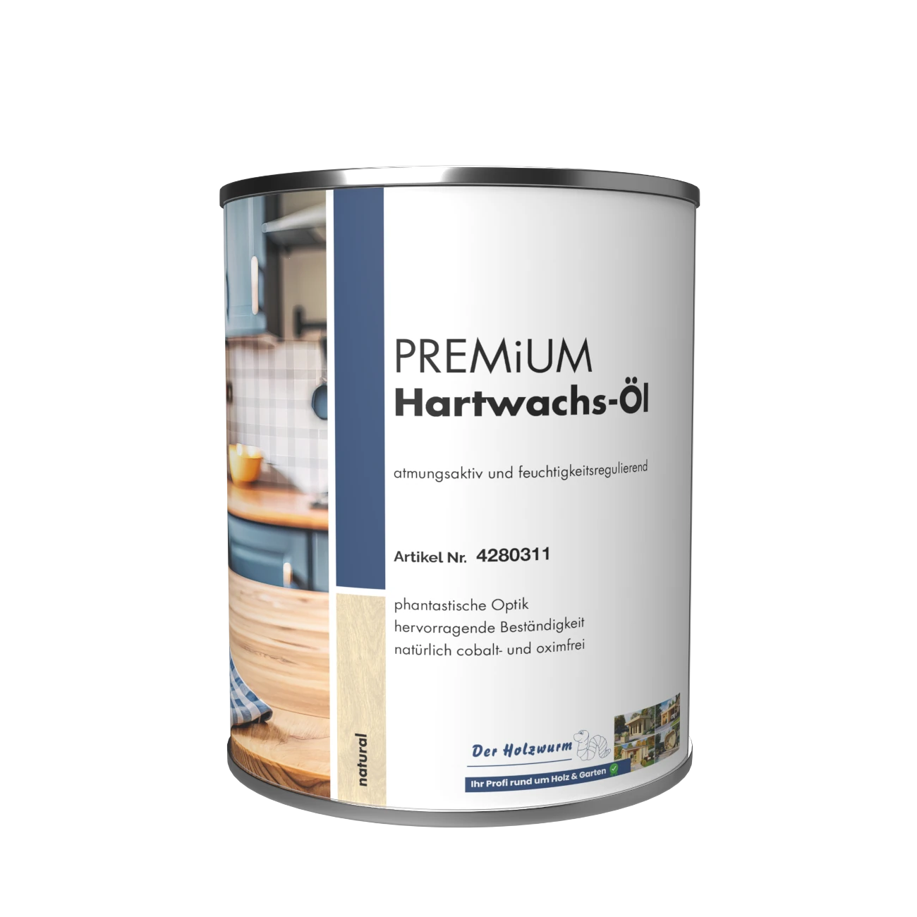 Premium-Hartwachs-Öl, 2.5 Liter