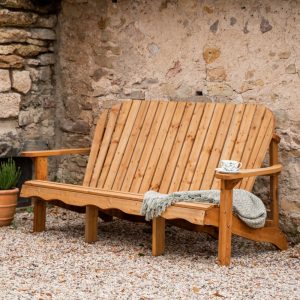 Massive 3-Sitzer Relaxbank Pua