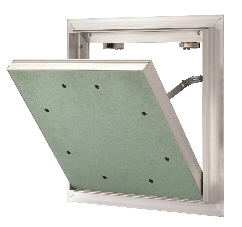 Revisionsklappe Alu Quattro 4-fach dicht mit 12, 5 mm GKBI