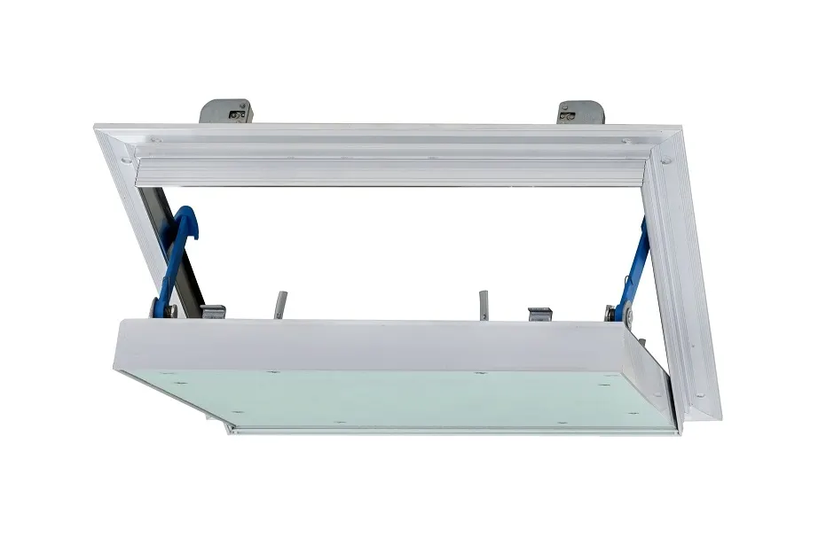 Revisionsklappe Alumatic luft- staubdicht mit 2 x 12,5 mm GKBI