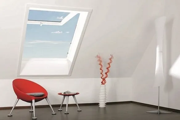 Roto Designo R8 Klapp-Schwingfenster 3fach Acoustic Kunststoff, AL