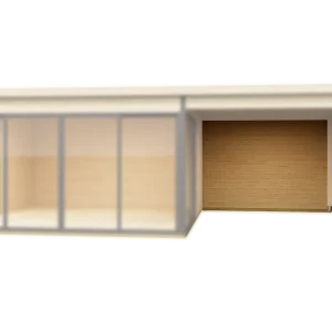 Rückwand + Seitenwand für Domeo 5