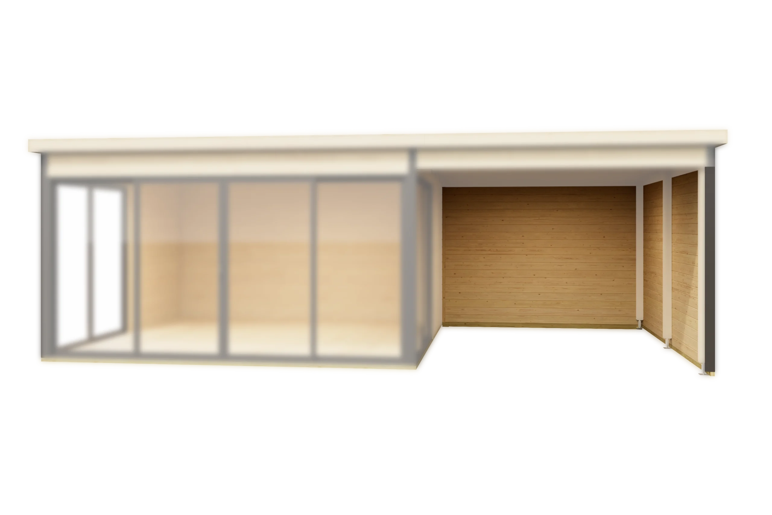 Rückwand + Seitenwand für Domeo 5