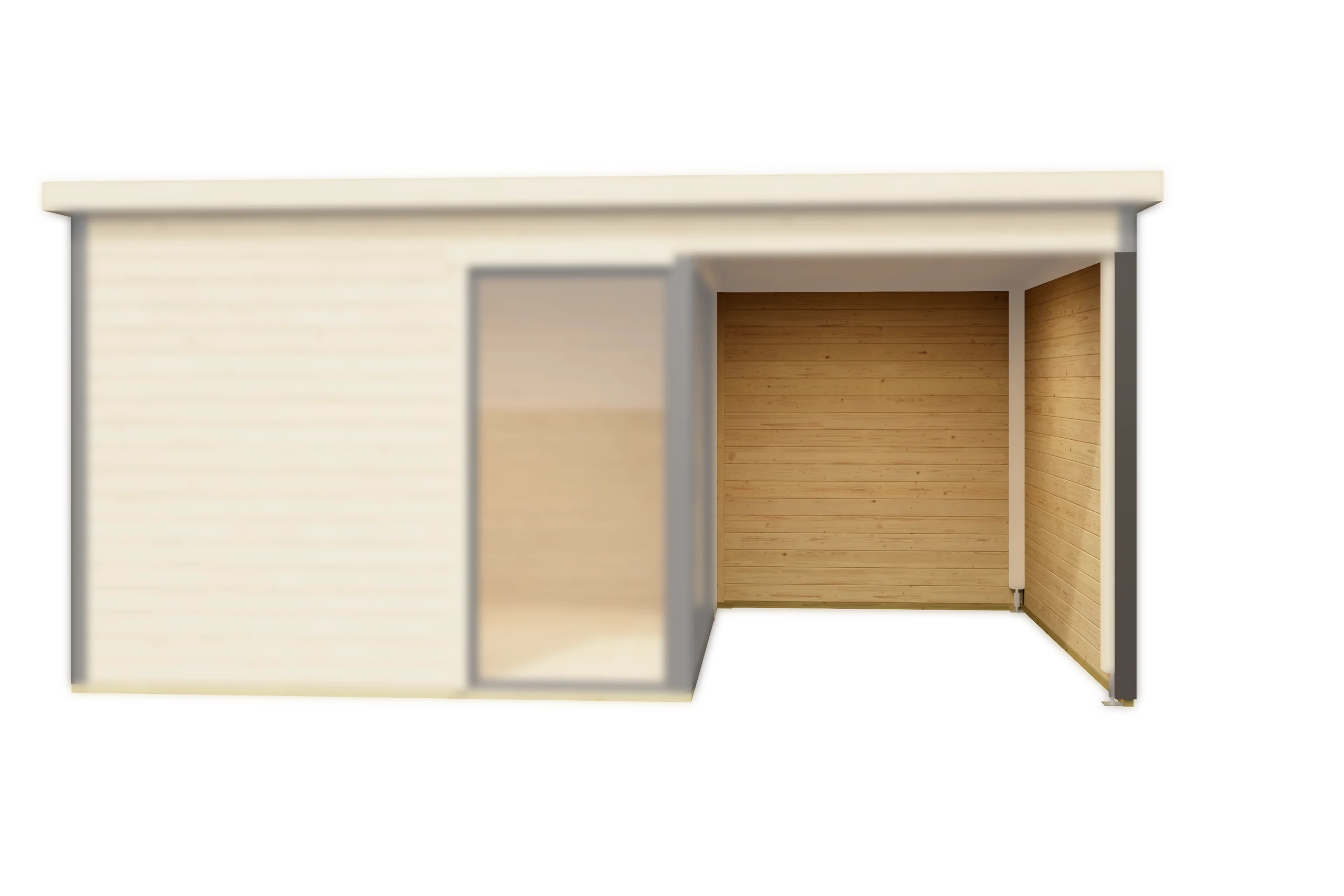 Rückwand + Seitenwand für Domeo 2