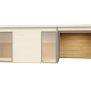 Rückwand + Seitenwand für Domeo 3 / 4