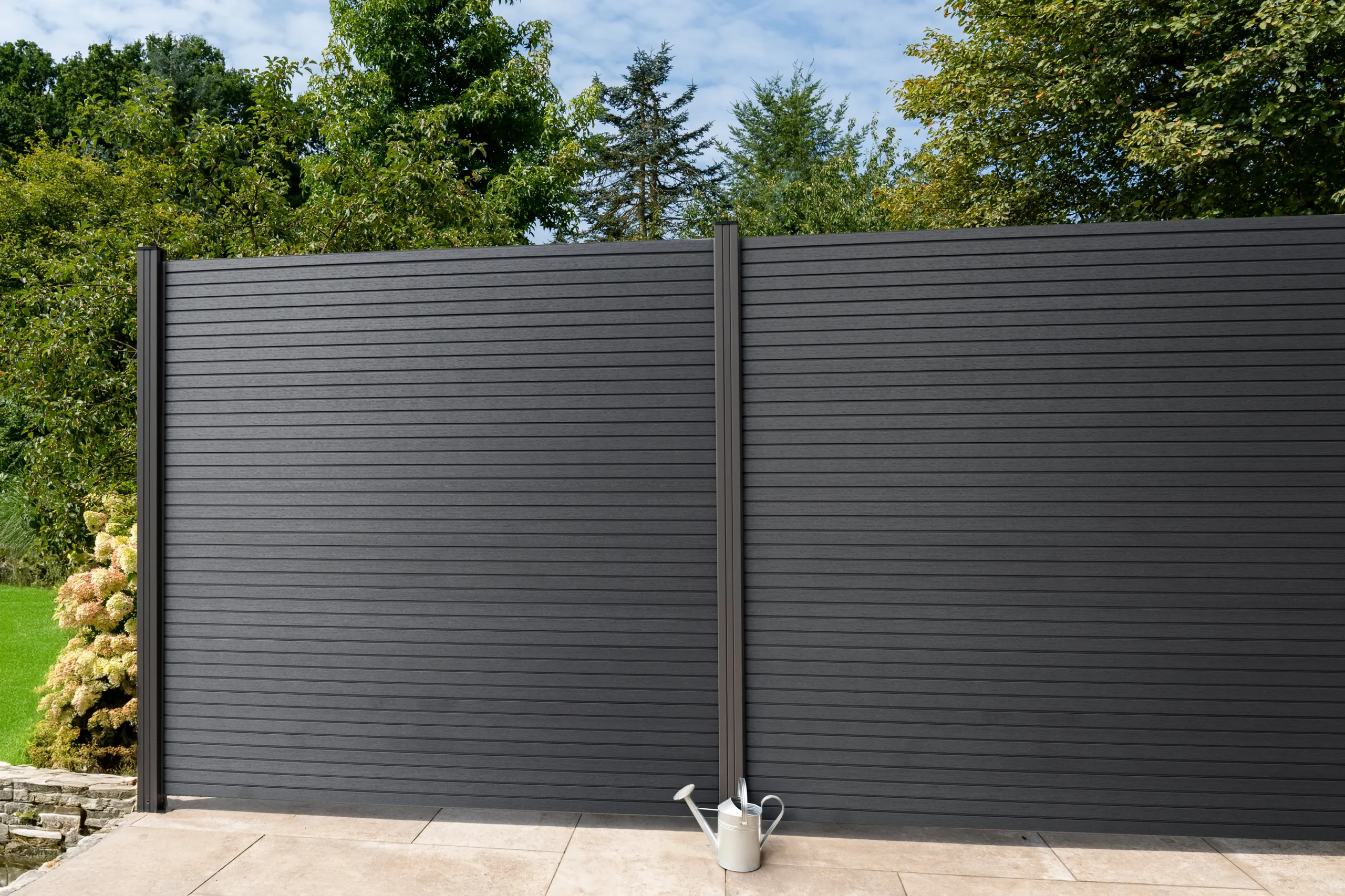 BPC Steckzaun Shadowline ca. 180x180 cm Co-Extrudiert | V-Line