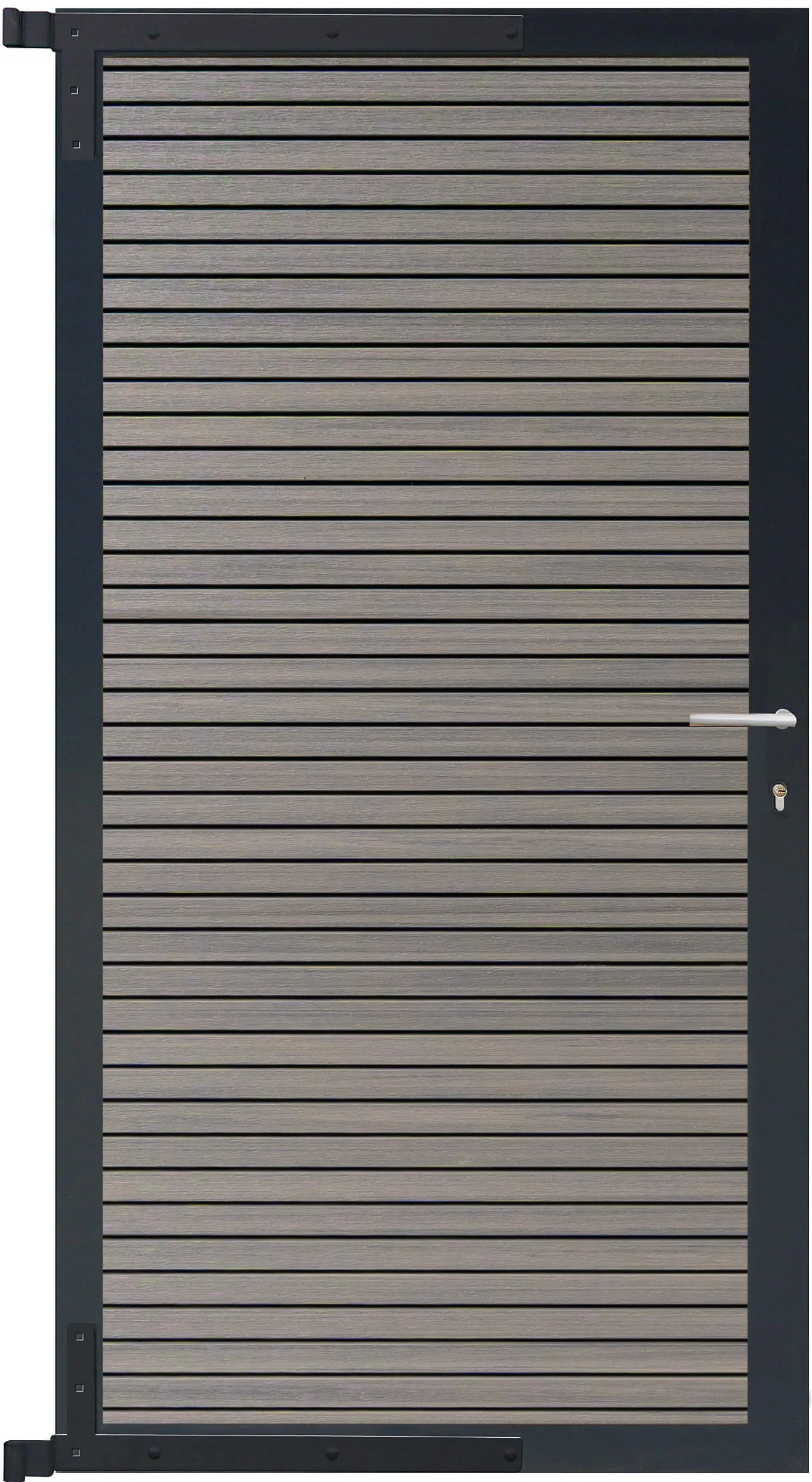 Steckzaun Tor BPC SHADOWLINE 90x175 cm | V-Line