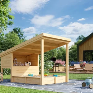 Spielhaus Pippi 1 mit Sandkasten