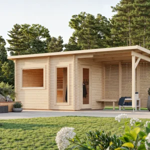 Saunahaus Sanna 6,8+5,9 m²