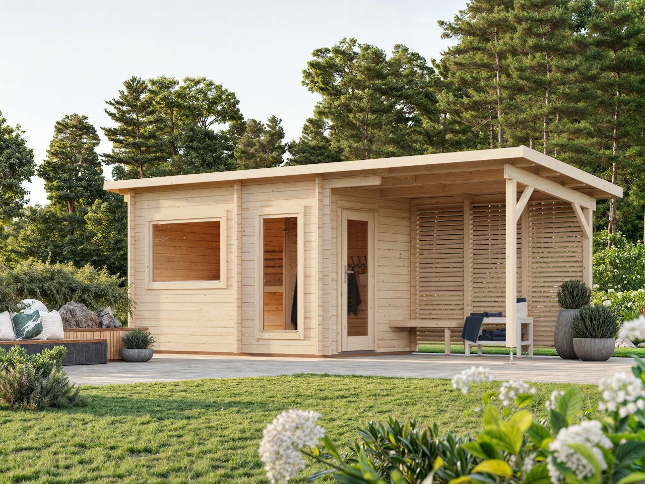 Saunahaus Sanna 6,8+5,9 m²