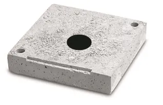 Schiedel Absolut Sockelplatte einzügig 12 - 18 cm Durchmesser