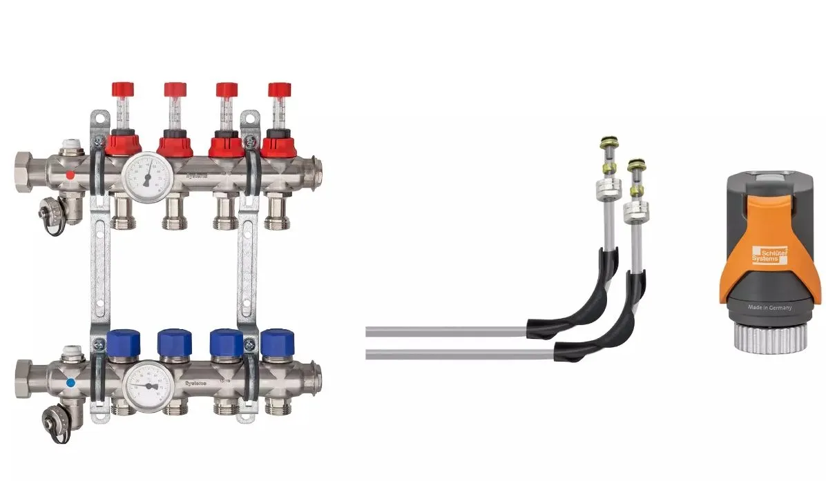 Schlüter Bekotec Anschlusspaket BT AS 14 HB Rohr DN 14