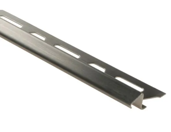 Schlüter DECO-DE-EB-S Wandprofil Edelstahl V2A gebürstet 2,5 m