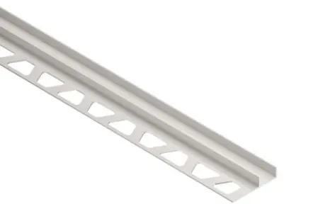 Schlüter DECO-SG-TS Aufnahmeprofil Breite 15 mm Alu strukturbeschichtet beigegrau 2,5 m