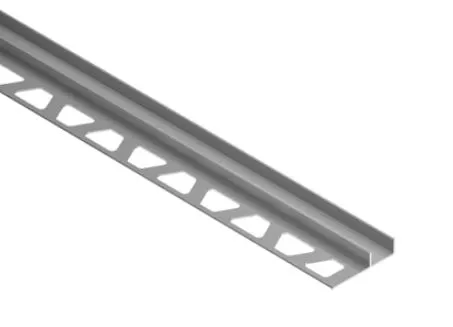 Schlüter DECO-SG-TS Aufnahmeprofil Breite 15 mm Alu strukturbeschichtet grau 2,5 m