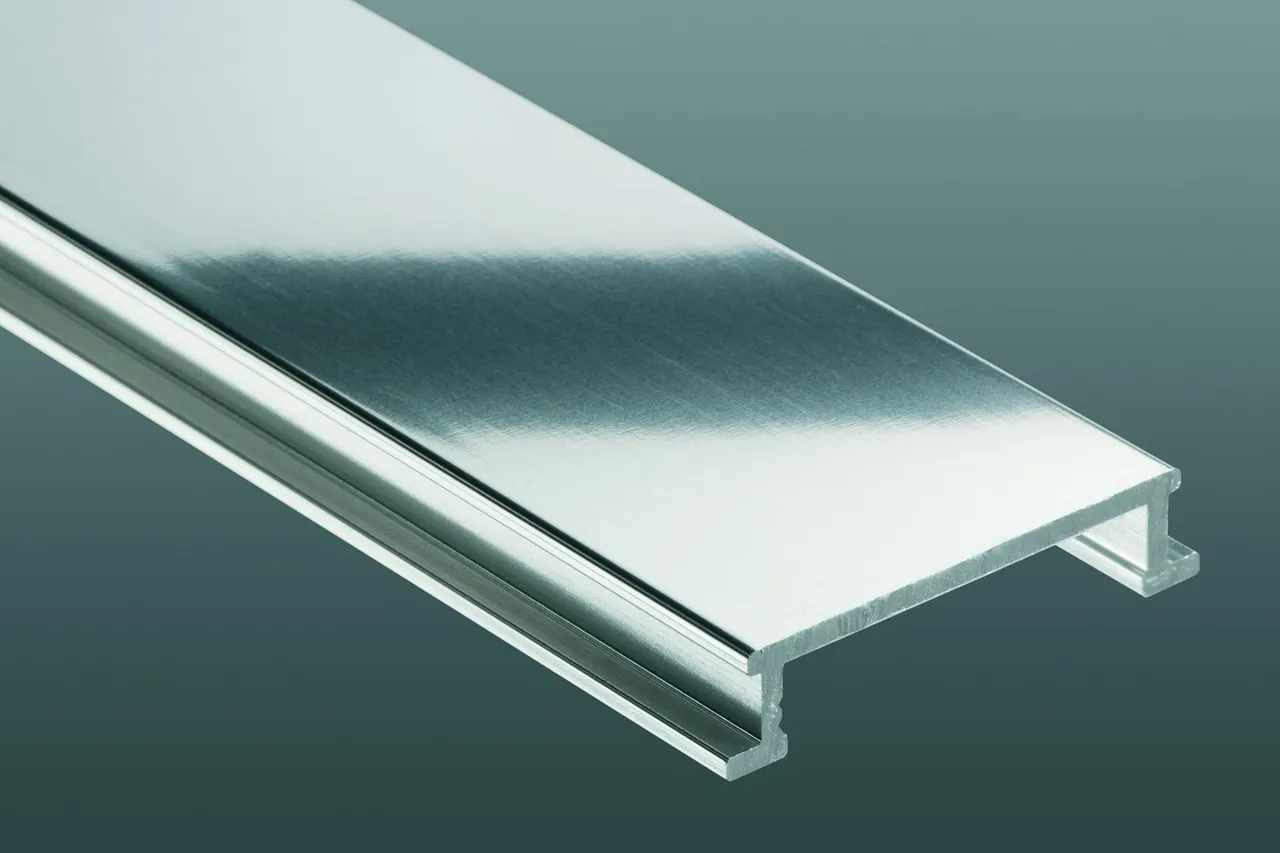 Schlüter Designline-AGE  DL 625 ACG Bordürenprofil 2,5 m Alu chrom glänzend eloxiert