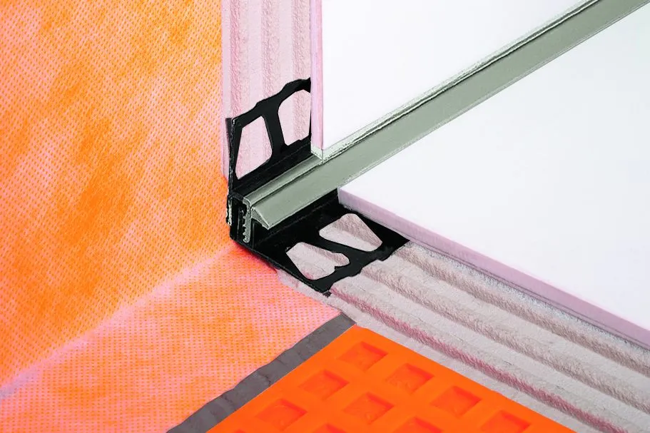 Schlüter Dilex-EK zweiteiliges Bewegungsprofil 2,5 m grau O = 7 mm