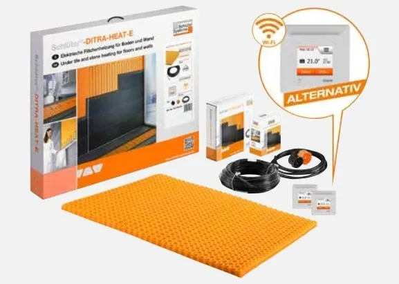 Schlüter Ditra HEAT E S2 Wifi Komplettsystem Set 2
