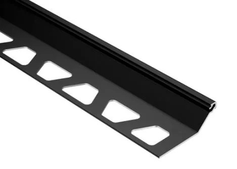 Schlüter Finec-SQ Abschlussprofil Alu beschichtet graphitschwarz matt 2,5 m