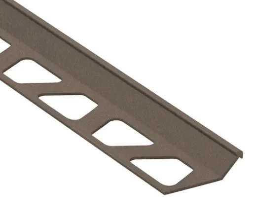 Schlüter Finec TSB Abschlussprofil 2,5 m Alu strukturbeschichtet beige