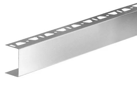 Schlüter Kerdi Board ZC U-Profil einfache Lochstanzung Edelstahl 2,5 m