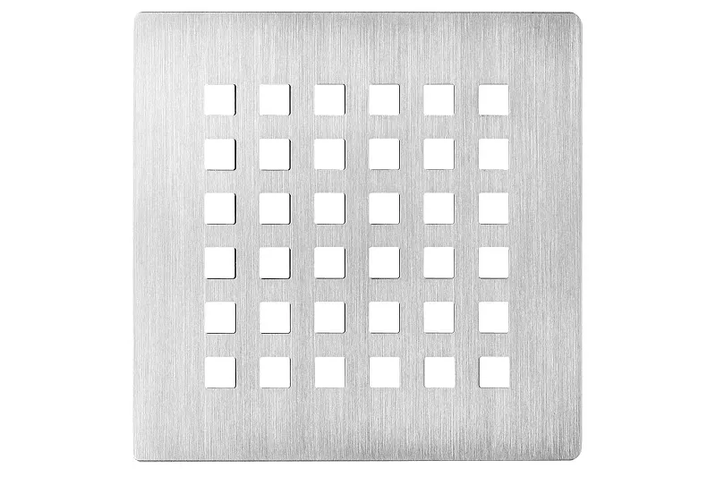Schlüter Kerdi Drain Base Rost-/Rahmen-Set 10x10cm Square Edelstahl beschichtet
