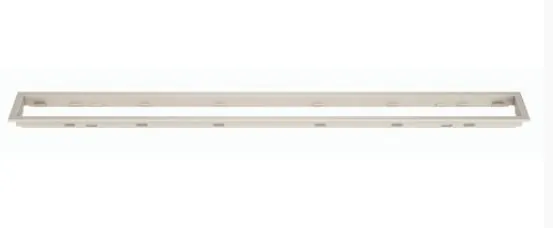 Schlüter Kerdi Line A Duschrinne Solid Rahmen 19 mm V4A strukturbeschichtet creme