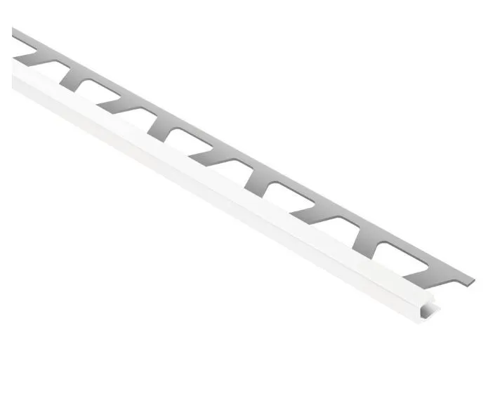 Schlüter Quadec-AC MBW Abschlussprofil brillantweiß matt 2,5 m