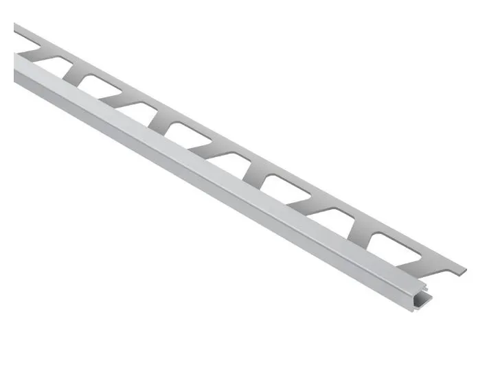 Schlüter Quadec-AC PG Abschlussprofil Alu pastellgrau 2,5 m