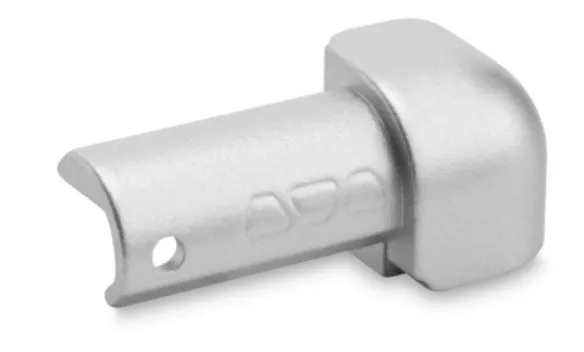 Schlüter Rondec AC/ED Außenecke 90° Imitat Metall-Druckguss graphitschwarz matt