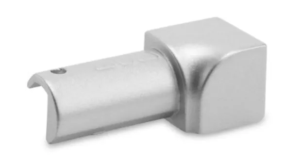 Schlüter Rondec AC/ID Innenecke 90° Imitat Metall-Druckguss graphitschwarz matt
