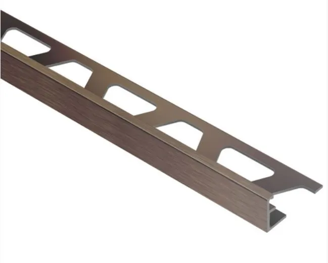 Schlüter Schiene-ABGB Aluminium antik bronze gebürstet eloxiert 2,5 m