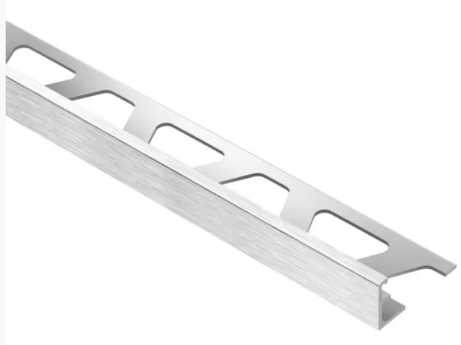 Schlüter Schiene-ACGB Aluminium chrom gebürstet eloxiert 2,5 m