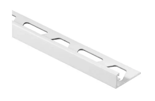 Schlüter Schiene-MBW Alu beschichtet brillantweiß matt 2,5 m