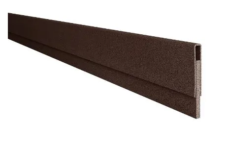 Schlüter Showerprofil R Wandanschlussprofil 2-teilig Edelstahl bronze 1,4 m