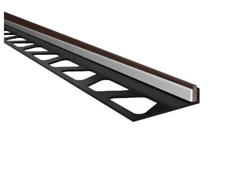 Schlüter Showerprofil S Gefällekeil Edelstahl bronze Höhe 10 mm